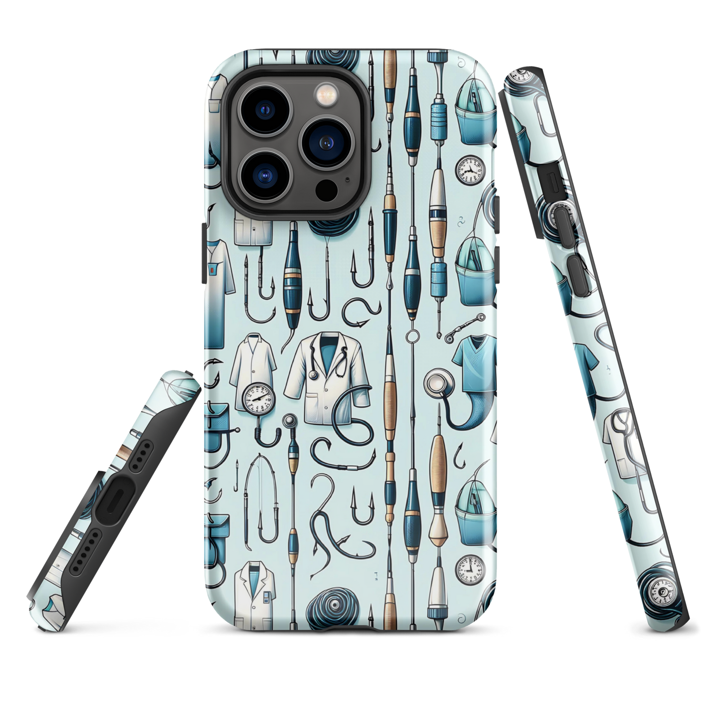 Medical iPhone case | Hooked doctor | tough cover