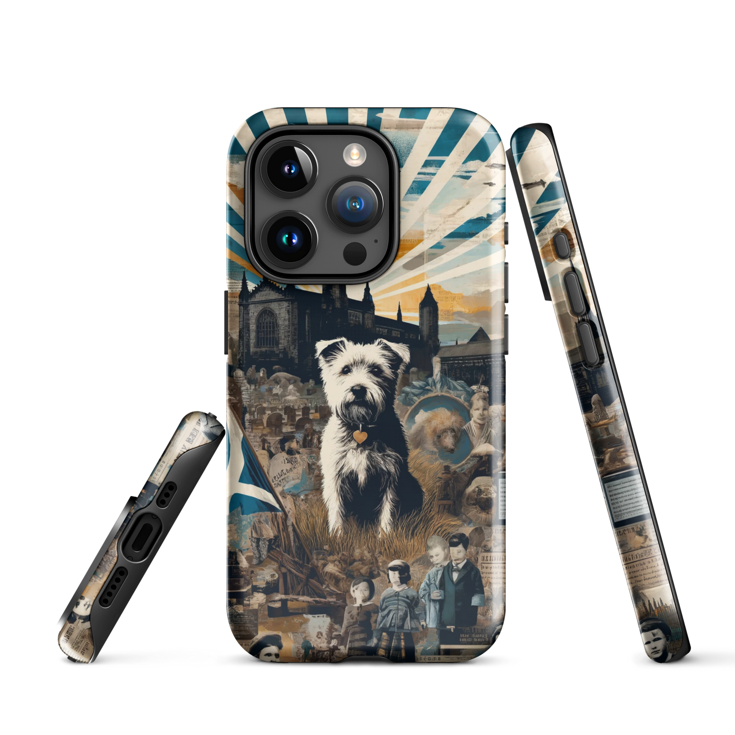 Dog iPhone case | Greyfriars Bobby | tough cover