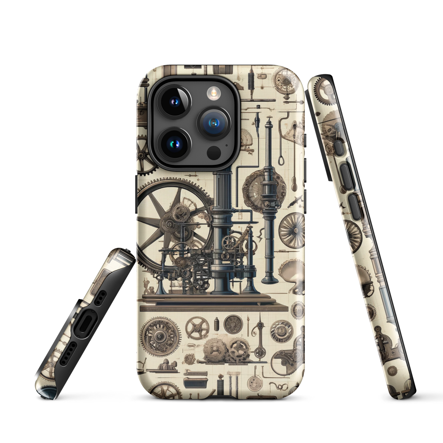 Retro phone case | Industrial Revolution | tough cover for iPhone