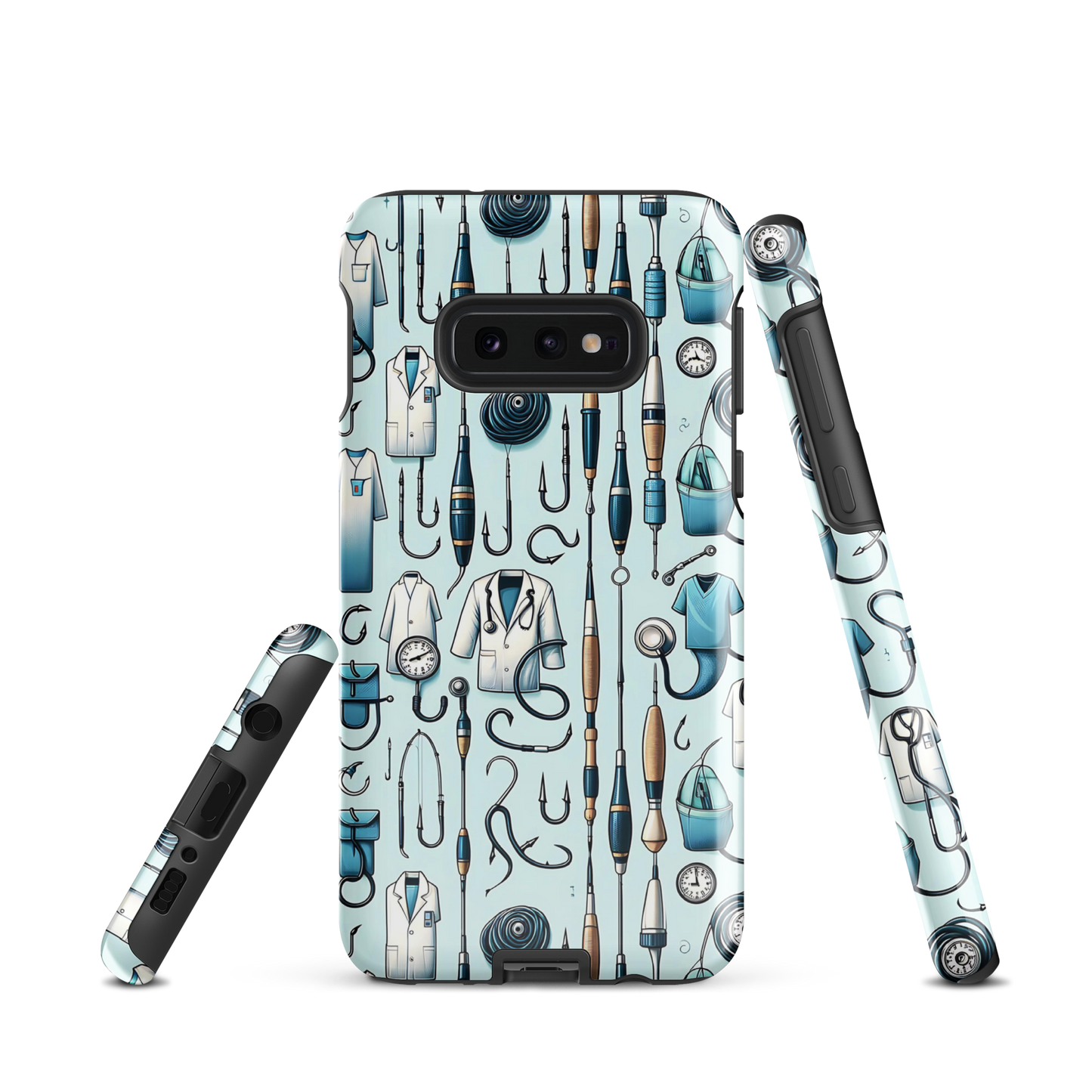 Medical phone case | Hooked doctor | tough cover for Samsung