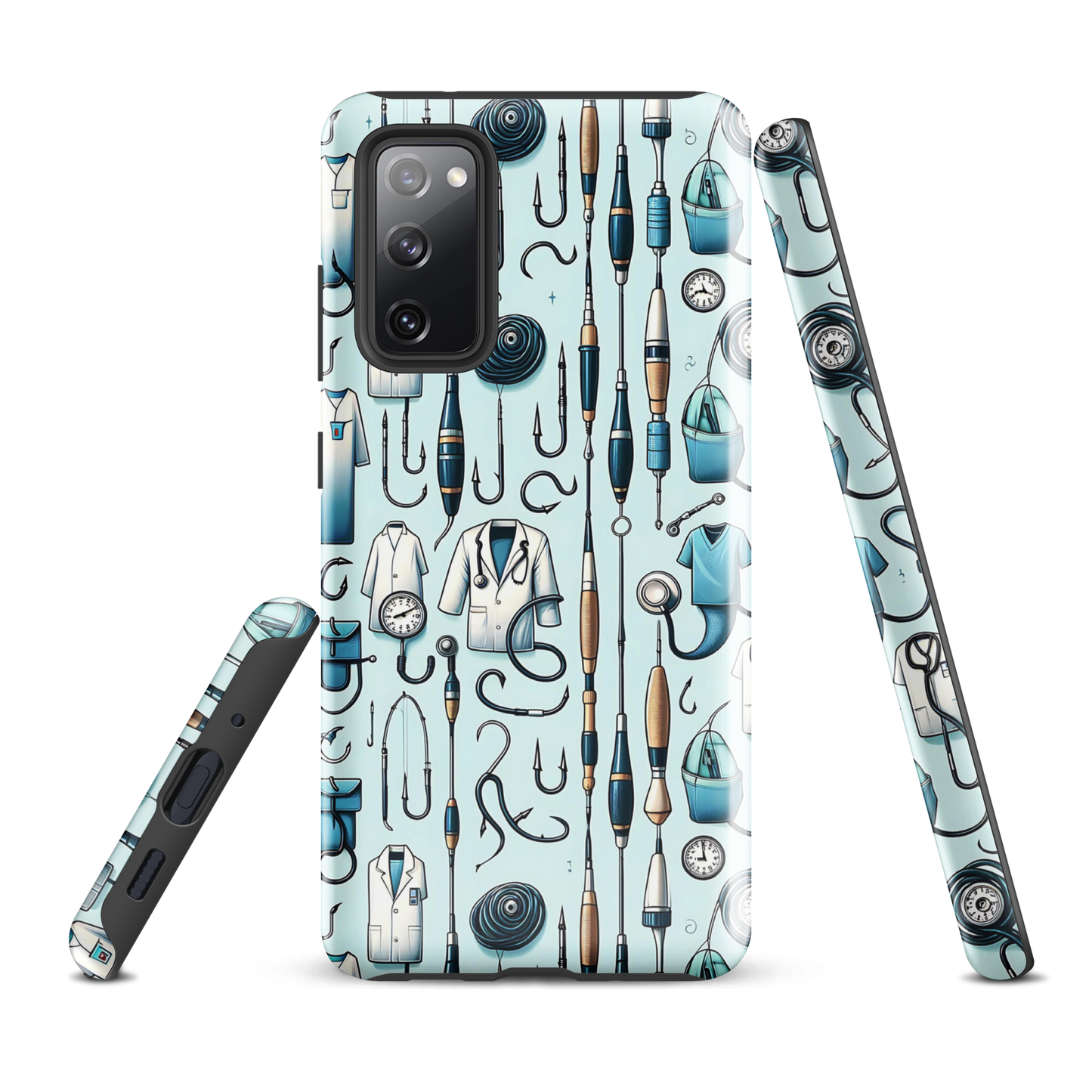 Medical phone case | Hooked doctor | tough cover for Samsung