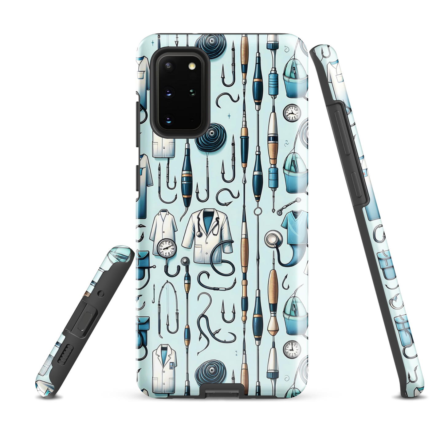 Medical phone case | Hooked doctor | tough cover for Samsung