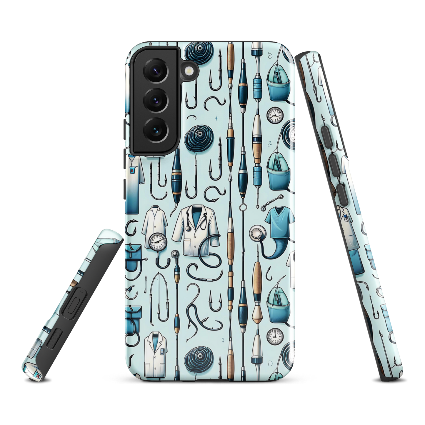 Medical phone case | Hooked doctor | tough cover for Samsung