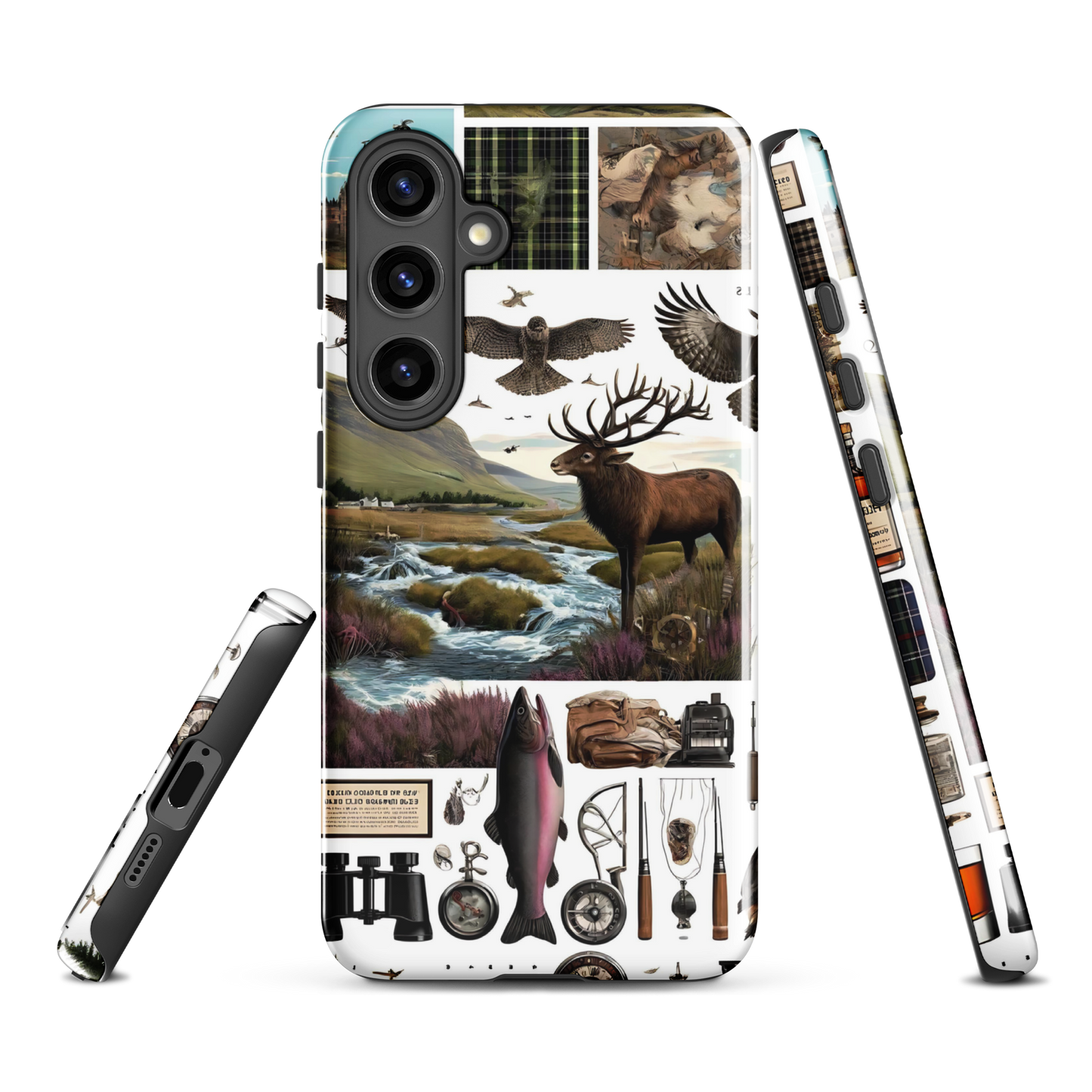 Scottish phone case | Highland sport | tough cover for Samsung