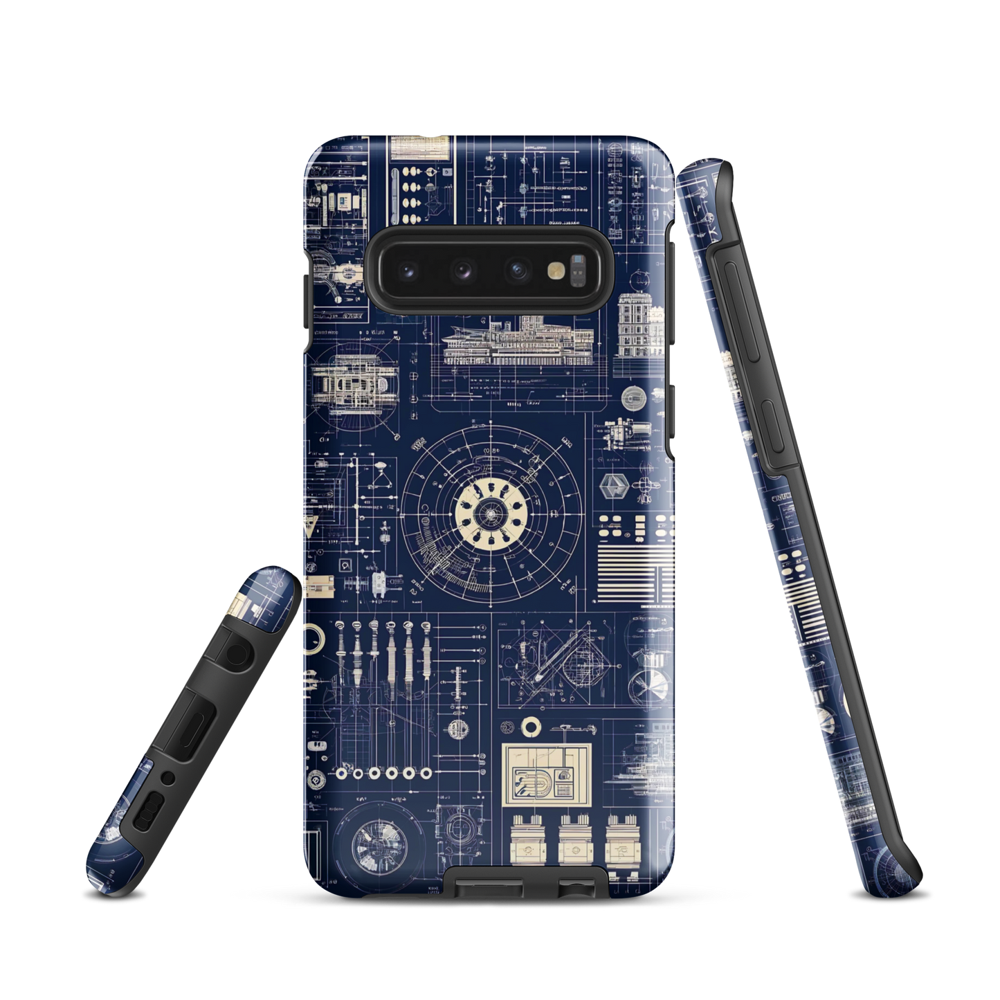 blue samsung cover