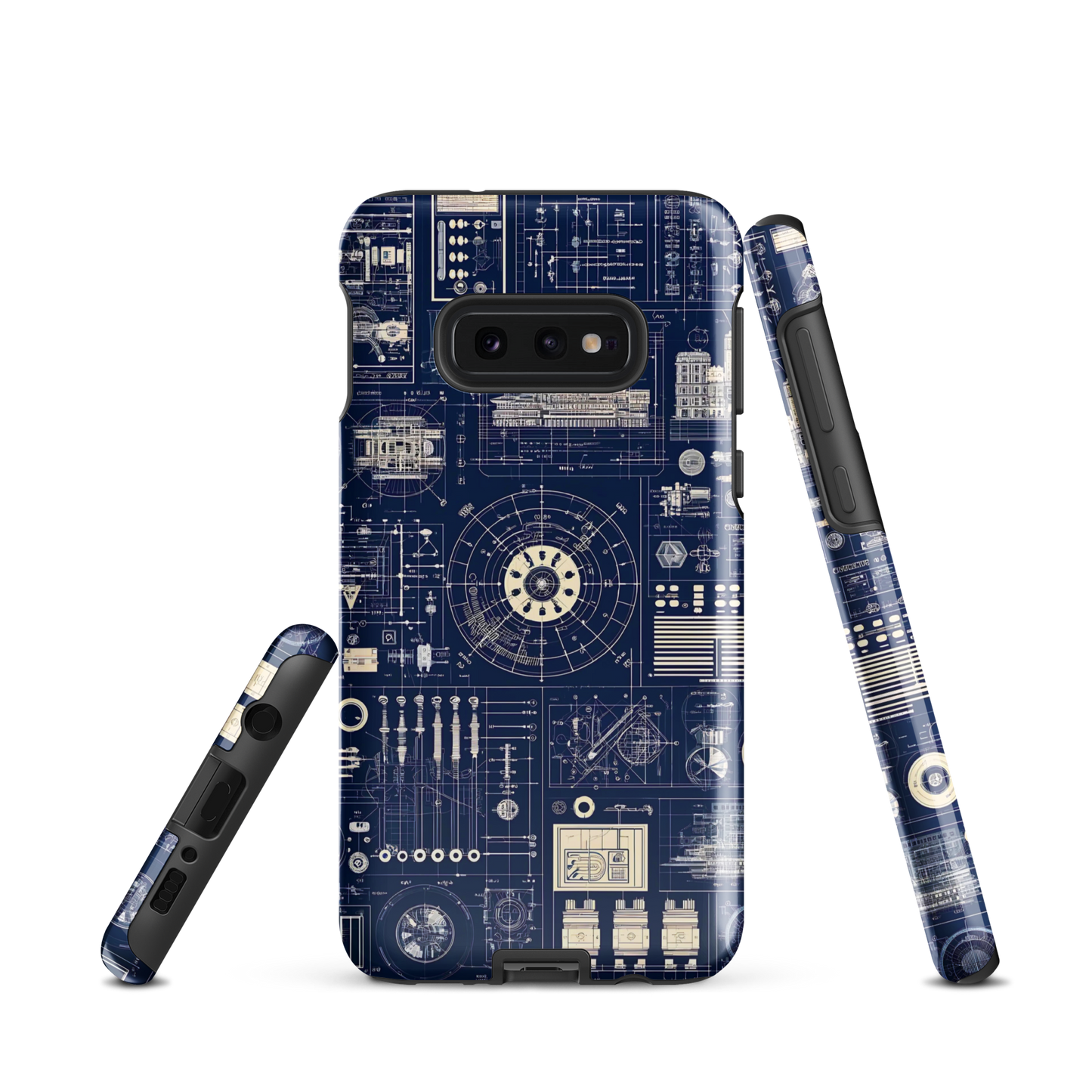 Samsung case | Blueprint schematic | tough cover